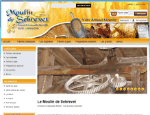 Tablet Screenshot of moulindesebrevet.com